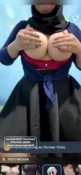 JILBAB BBW MIGUMI LIVE COLMEK SAMPAI PIPIS